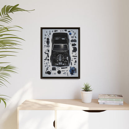 Chevrolet Chevelle SS Framed Canvas