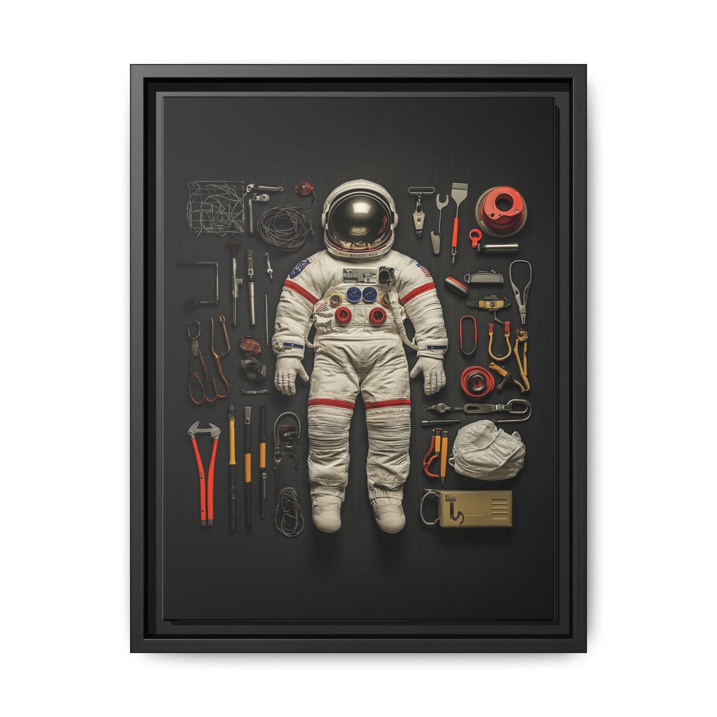 Astronaut Framed Canvas