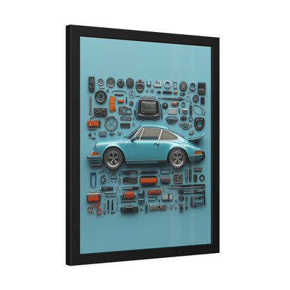 Porsche 911 G Classic Framed Poster US