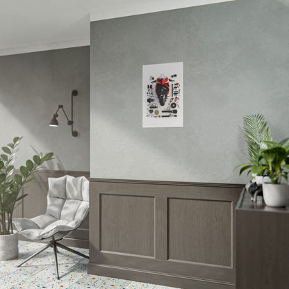 Ducati Rolled Poster