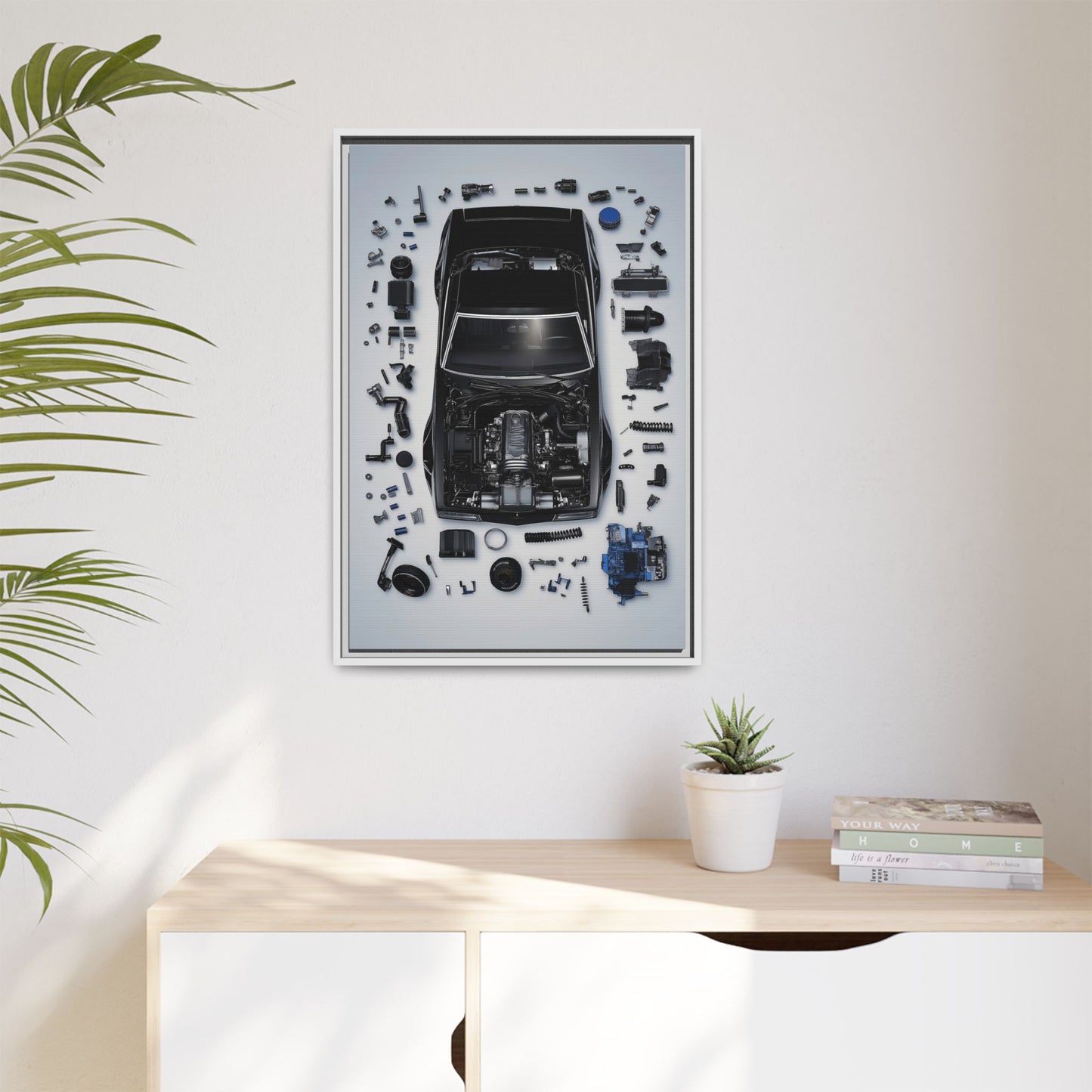 Chevrolet Chevelle SS Framed Canvas