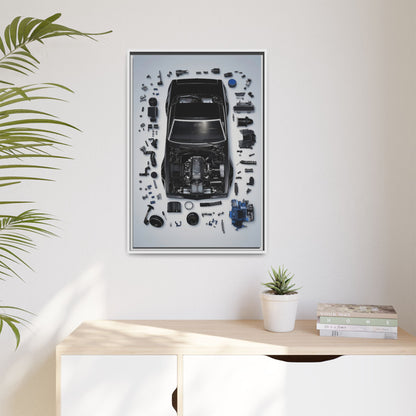 Chevrolet Chevelle SS Framed Canvas