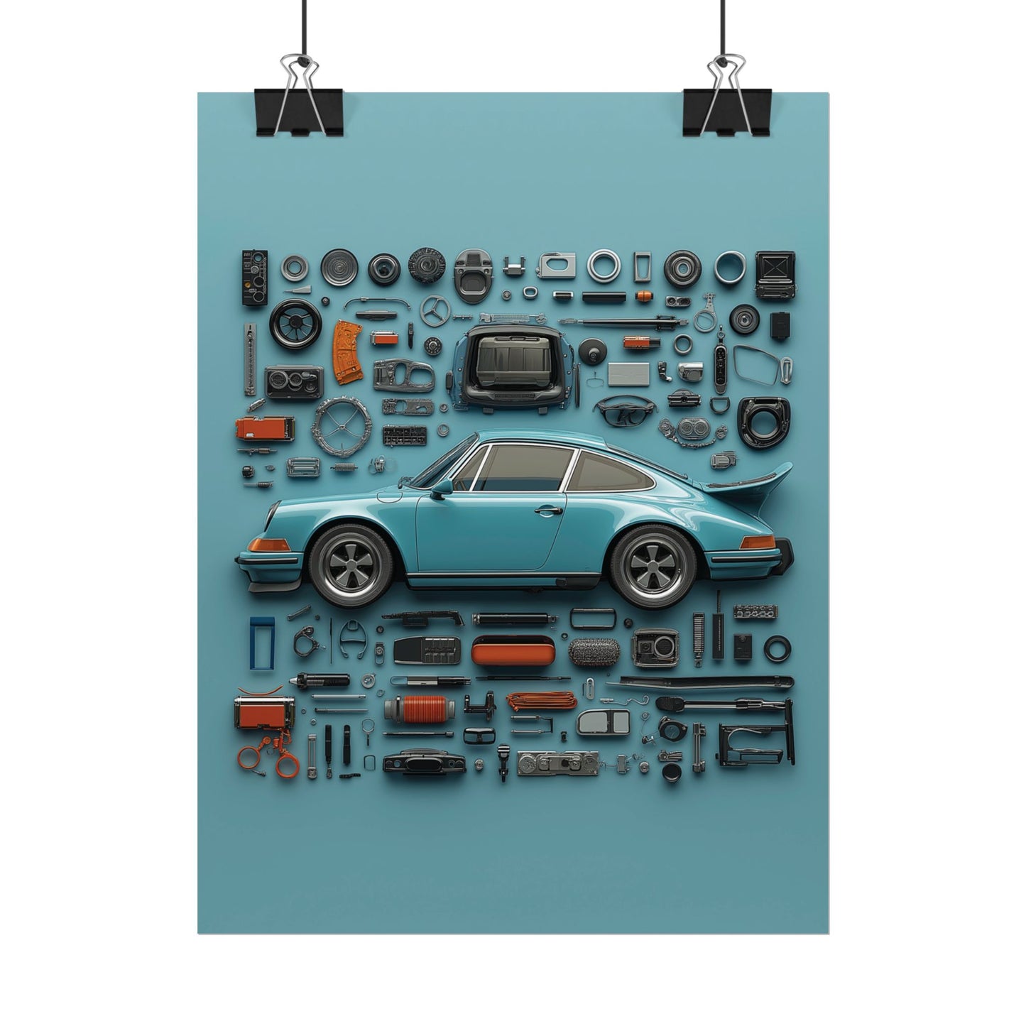 Porsche 911 G Classic Rolled Poster