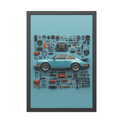 Porsche 911 G Classic Framed Poster US
