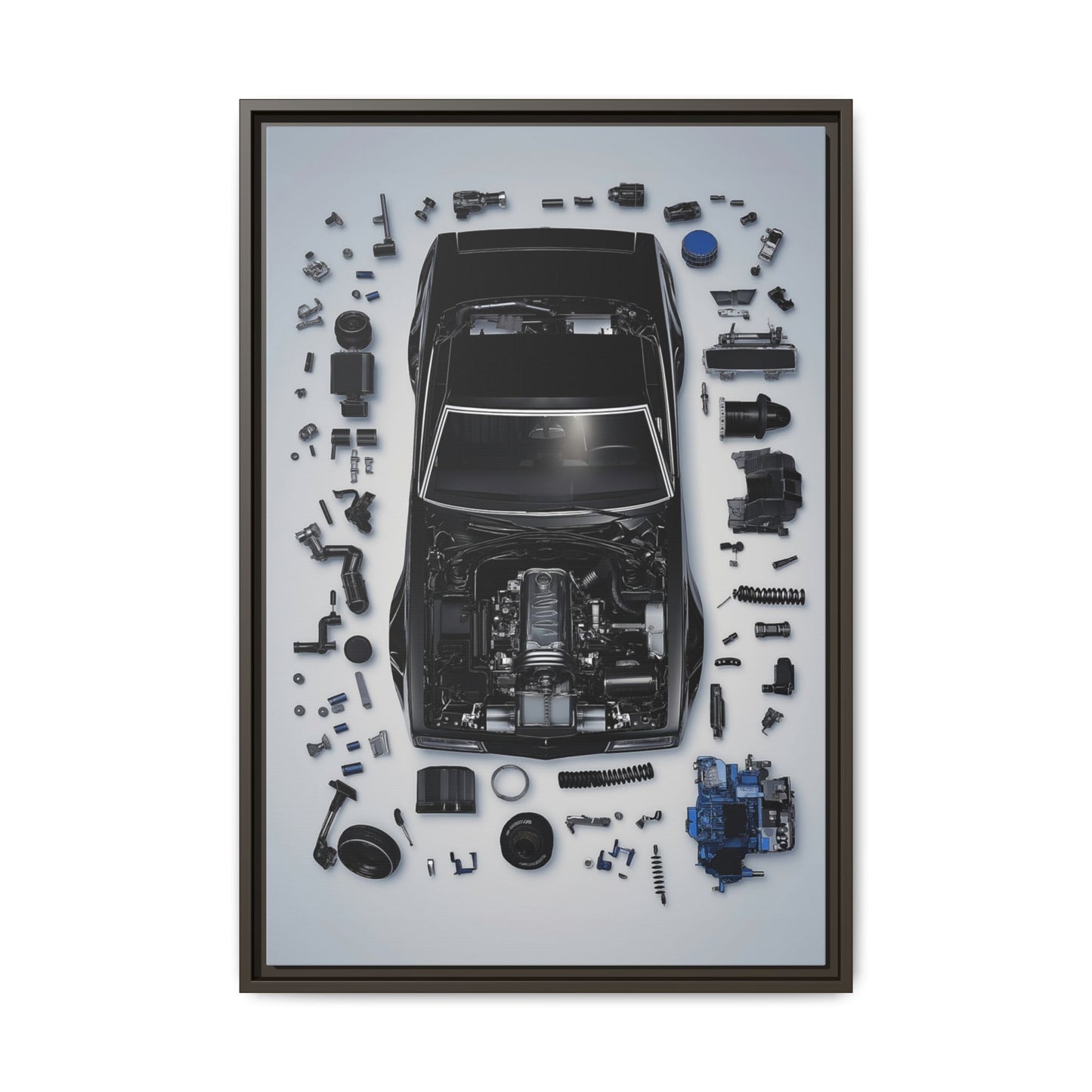 Chevrolet Chevelle SS Framed Canvas