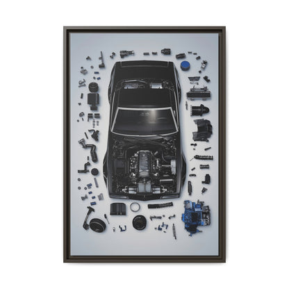 Chevrolet Chevelle SS Framed Canvas