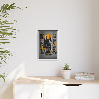 AMG GT Black Series Framed Canvas