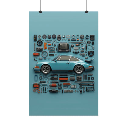 Porsche 911 G Classic Rolled Poster