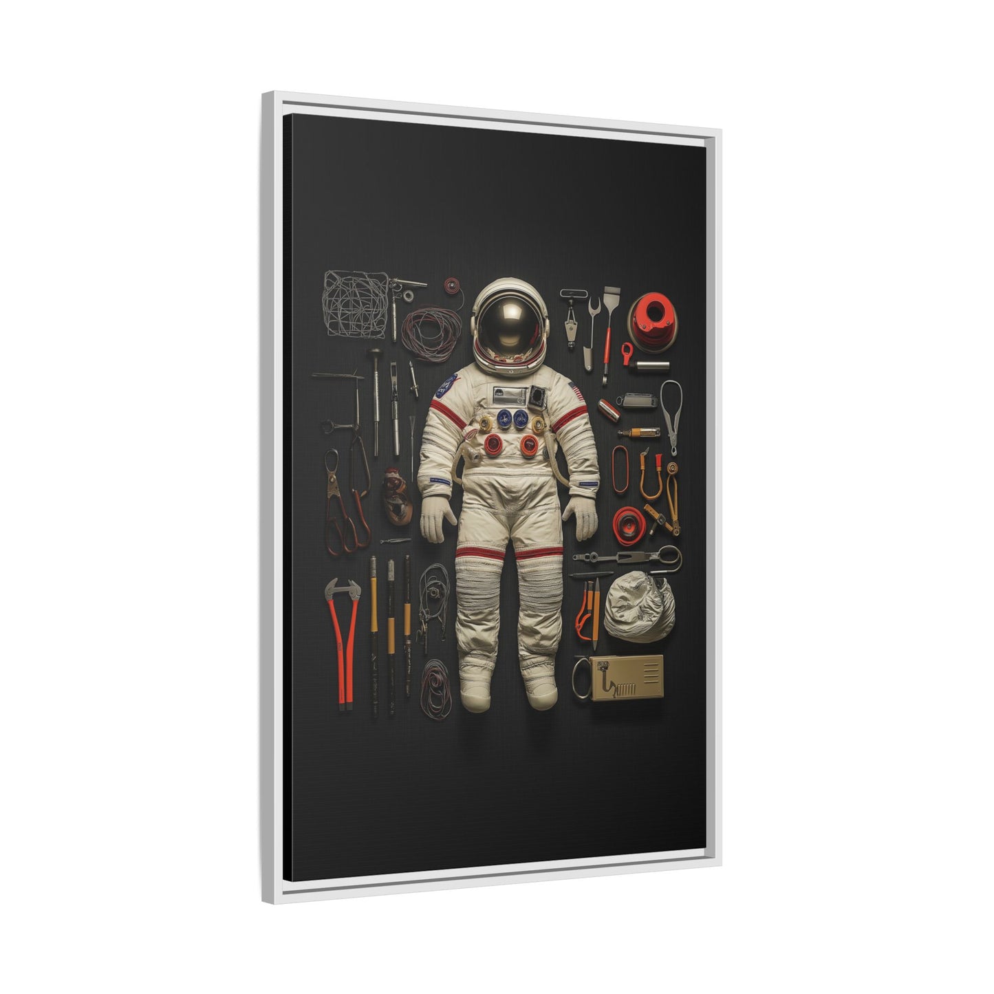 Astronaut Framed Canvas