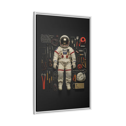 Astronaut Framed Canvas