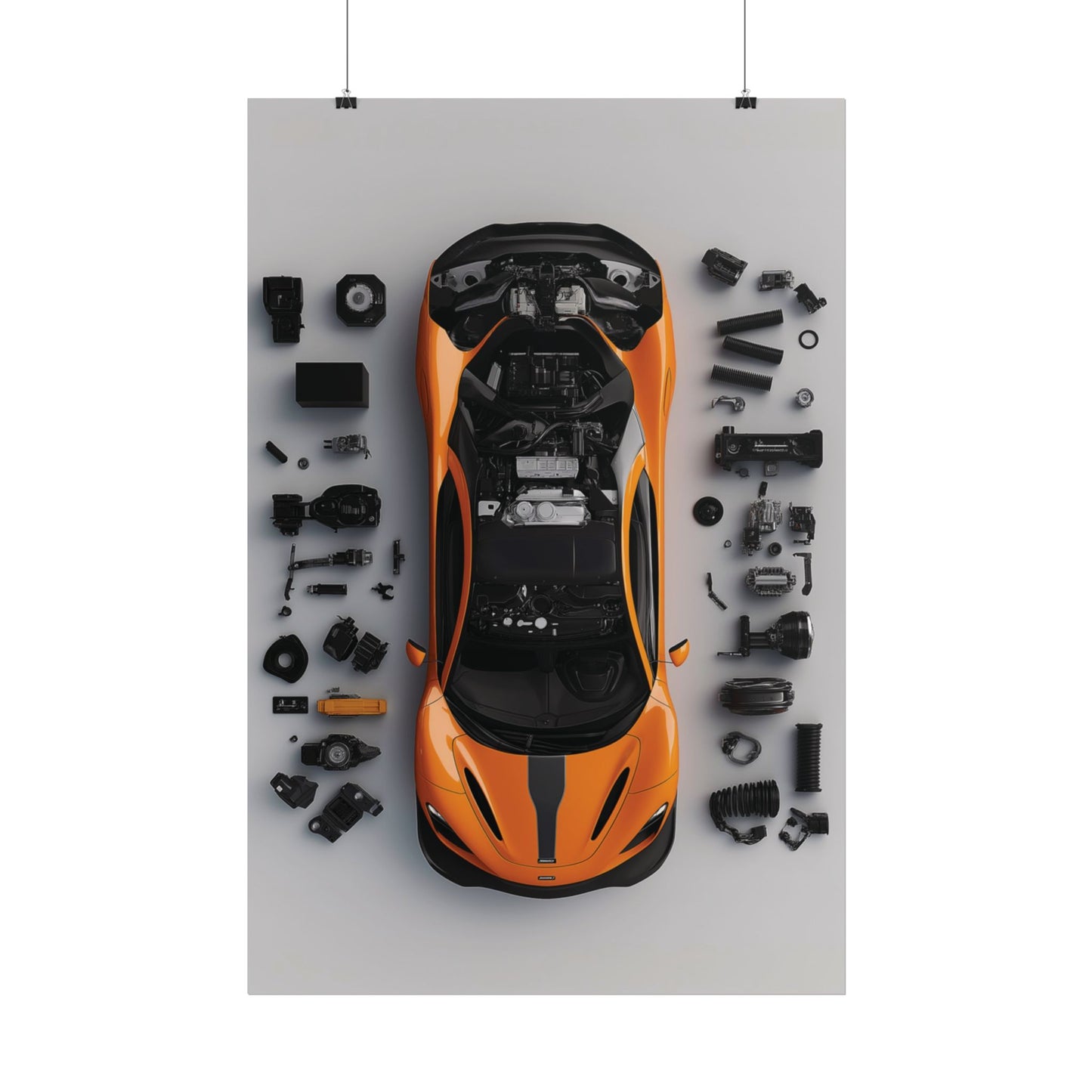 McLaren 765LT Rolled Poster