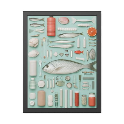 Fish Framed Poster US