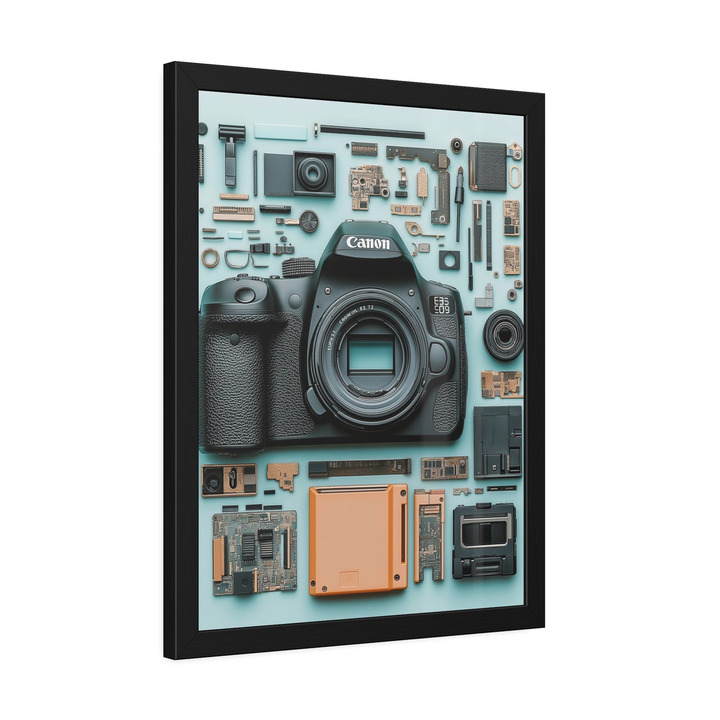 Canon Camera Framed Poster US