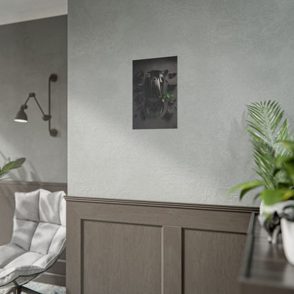 Black Lambo Rolled Poster