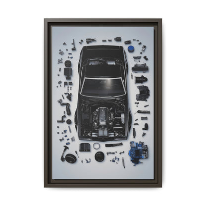 Chevrolet Chevelle SS Framed Canvas