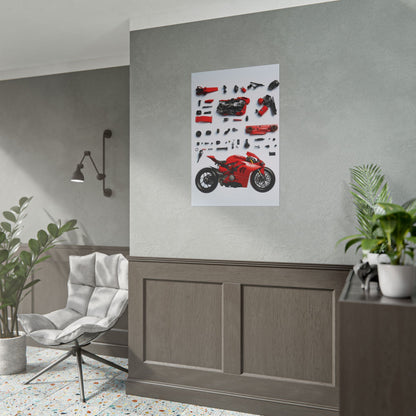 Ducati Rolled Poster