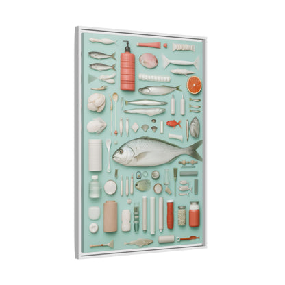 Fish Framed Canvas