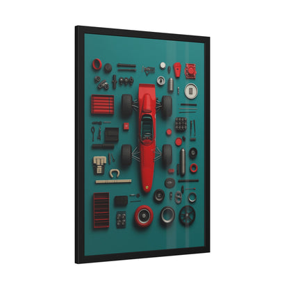 F1 Classic Framed Poster US