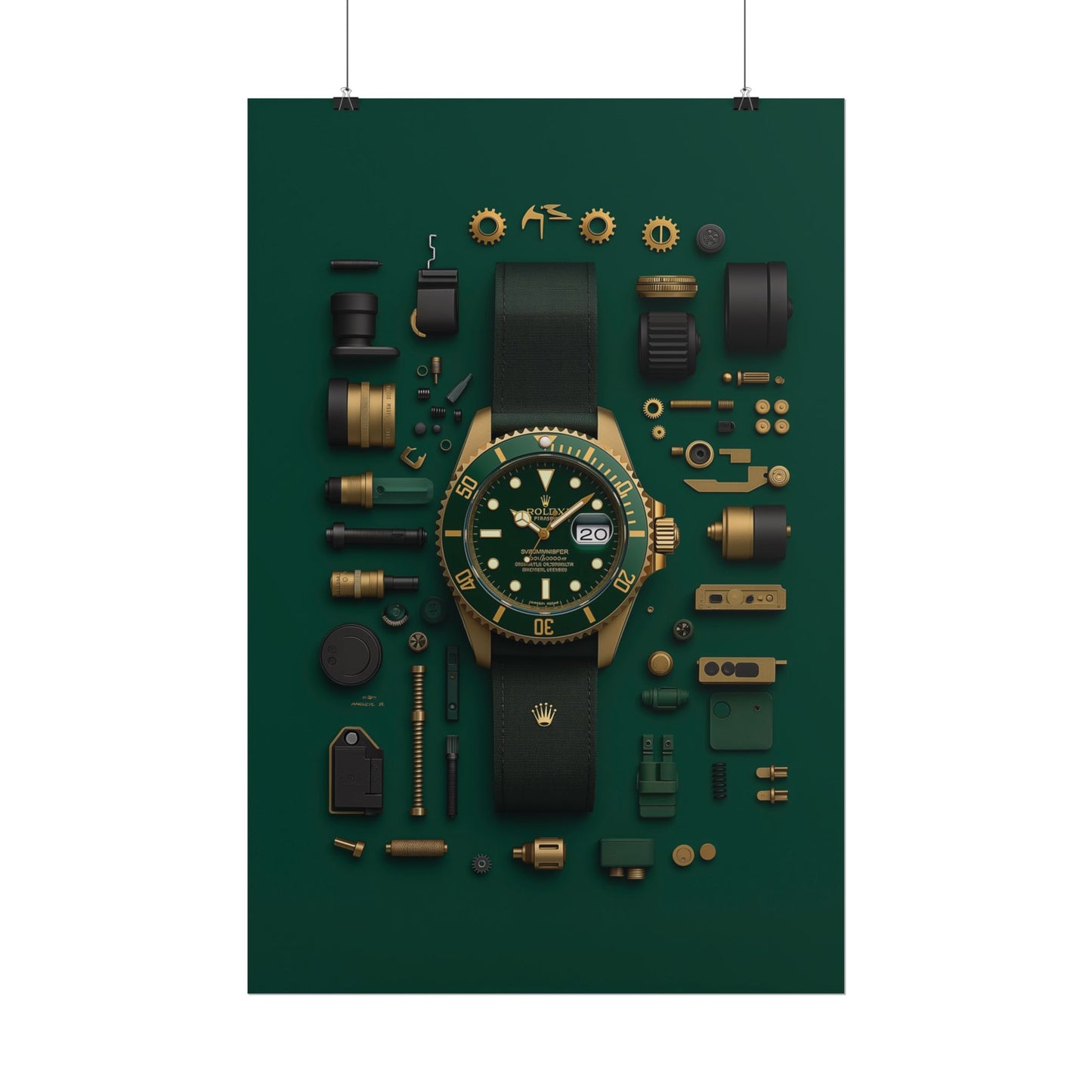 Rolex Rolled Poster
