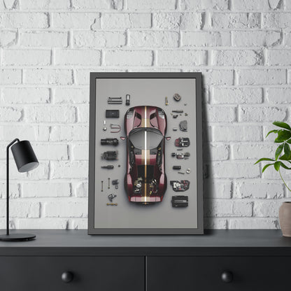Ford GT Framed Poster US