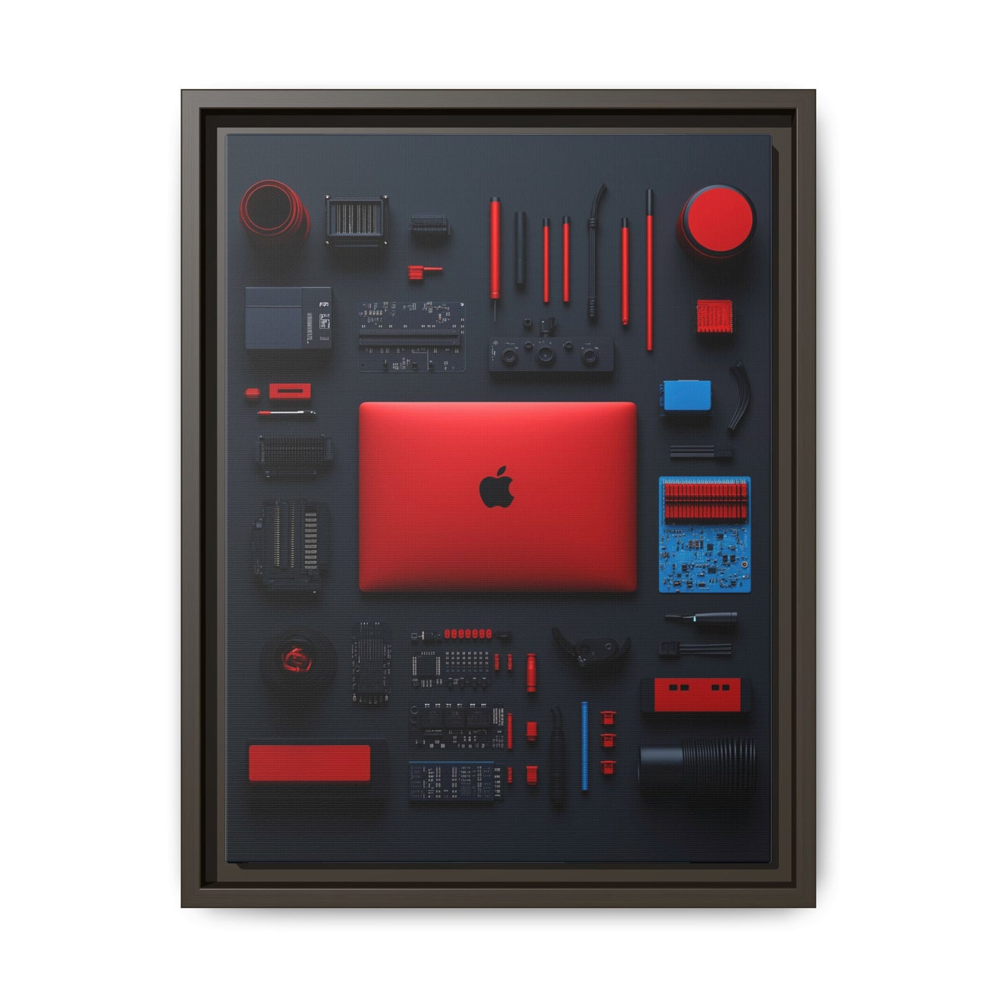 Mac Framed Canvas