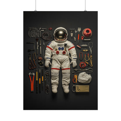 Astronaut Rolled Poster