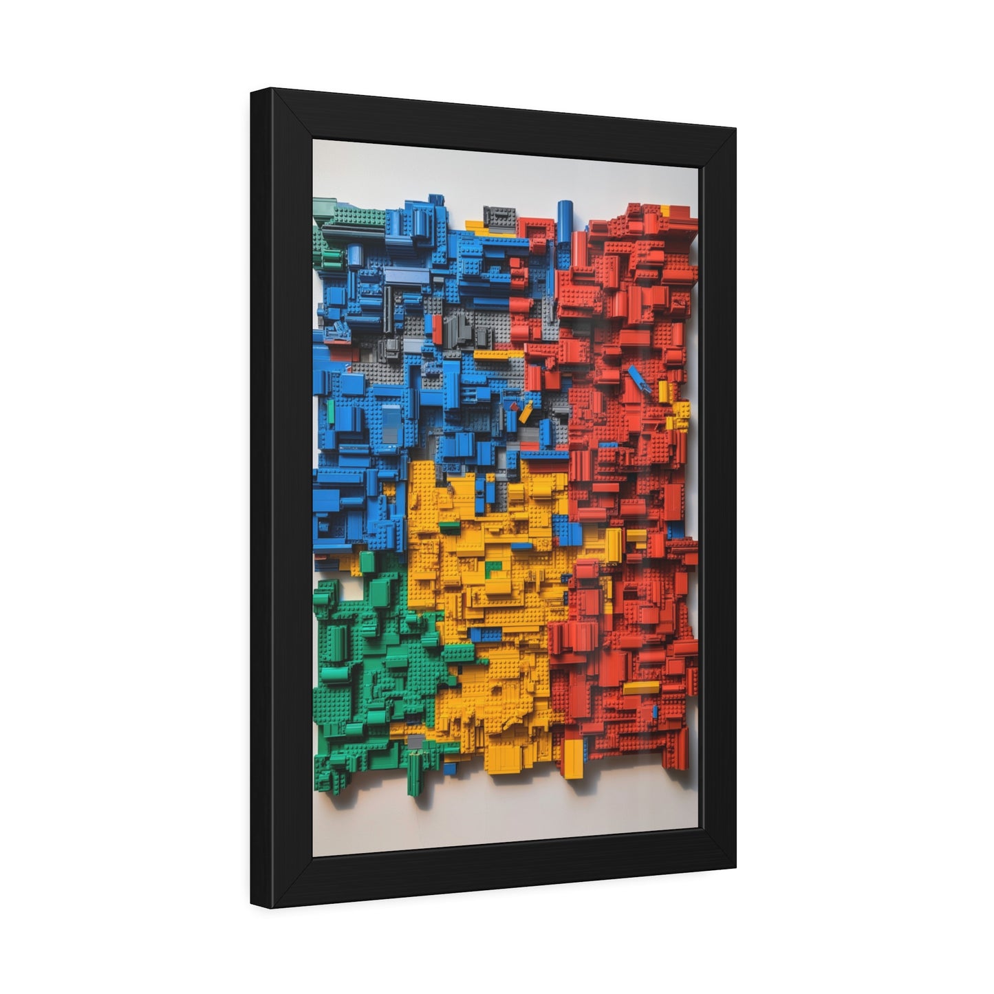 LEGO Blocks Framed Poster US