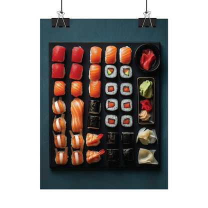 Sushi Rolled Poster