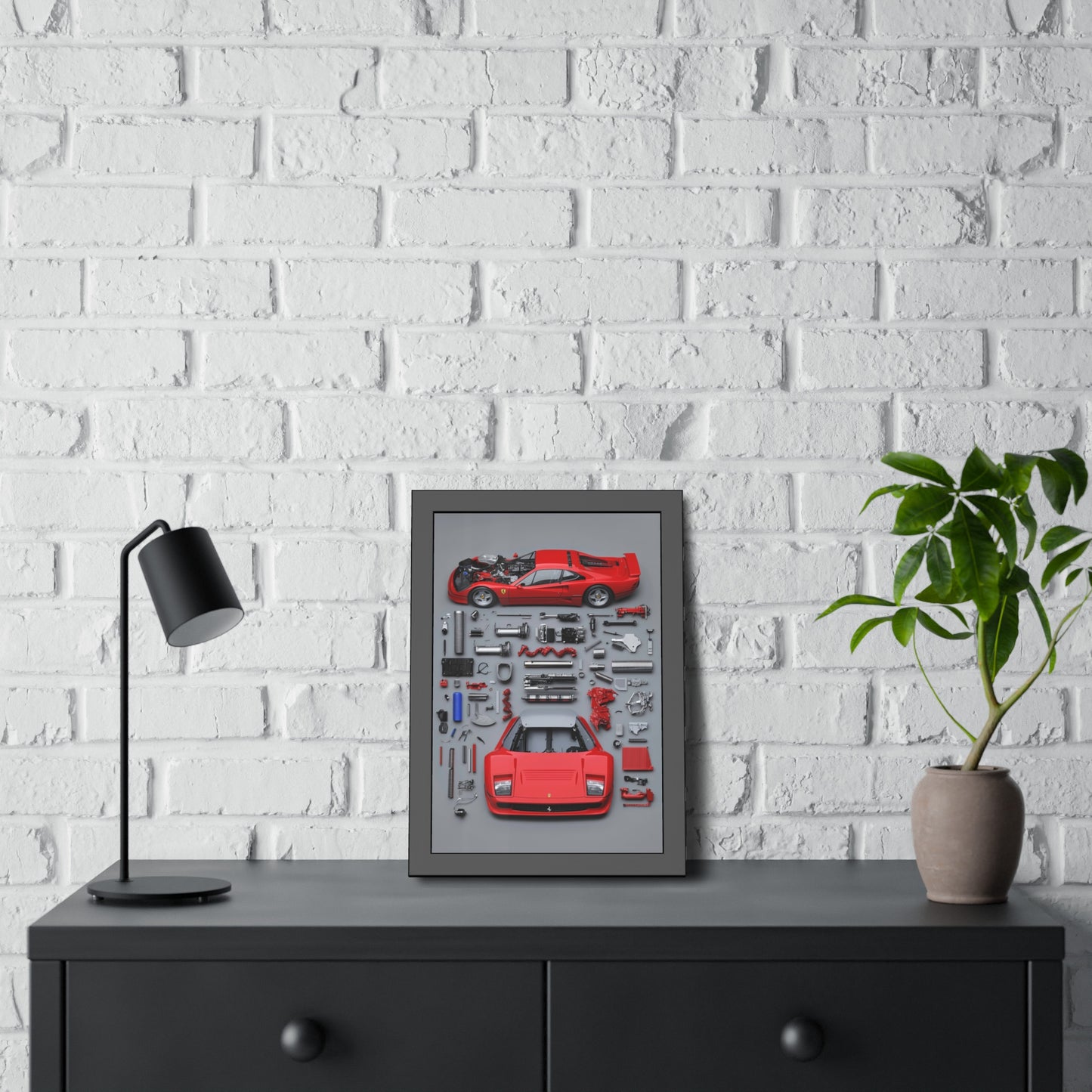 Prototype Classic Ferrari Framed Poster US