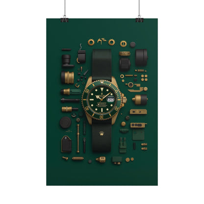 Rolex Rolled Poster