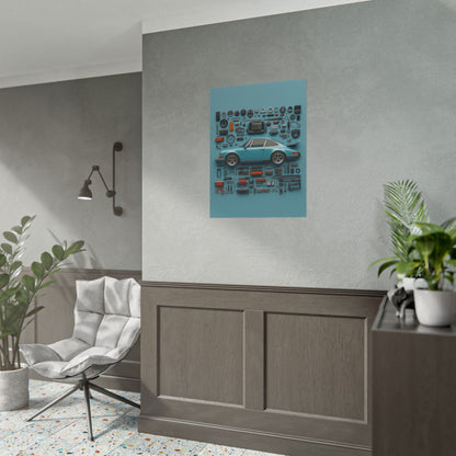 Porsche 911 G Classic Rolled Poster