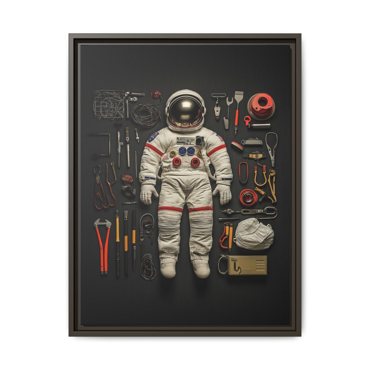 Astronaut Framed Canvas