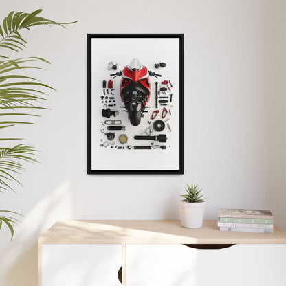 Ducati Framed Canvas