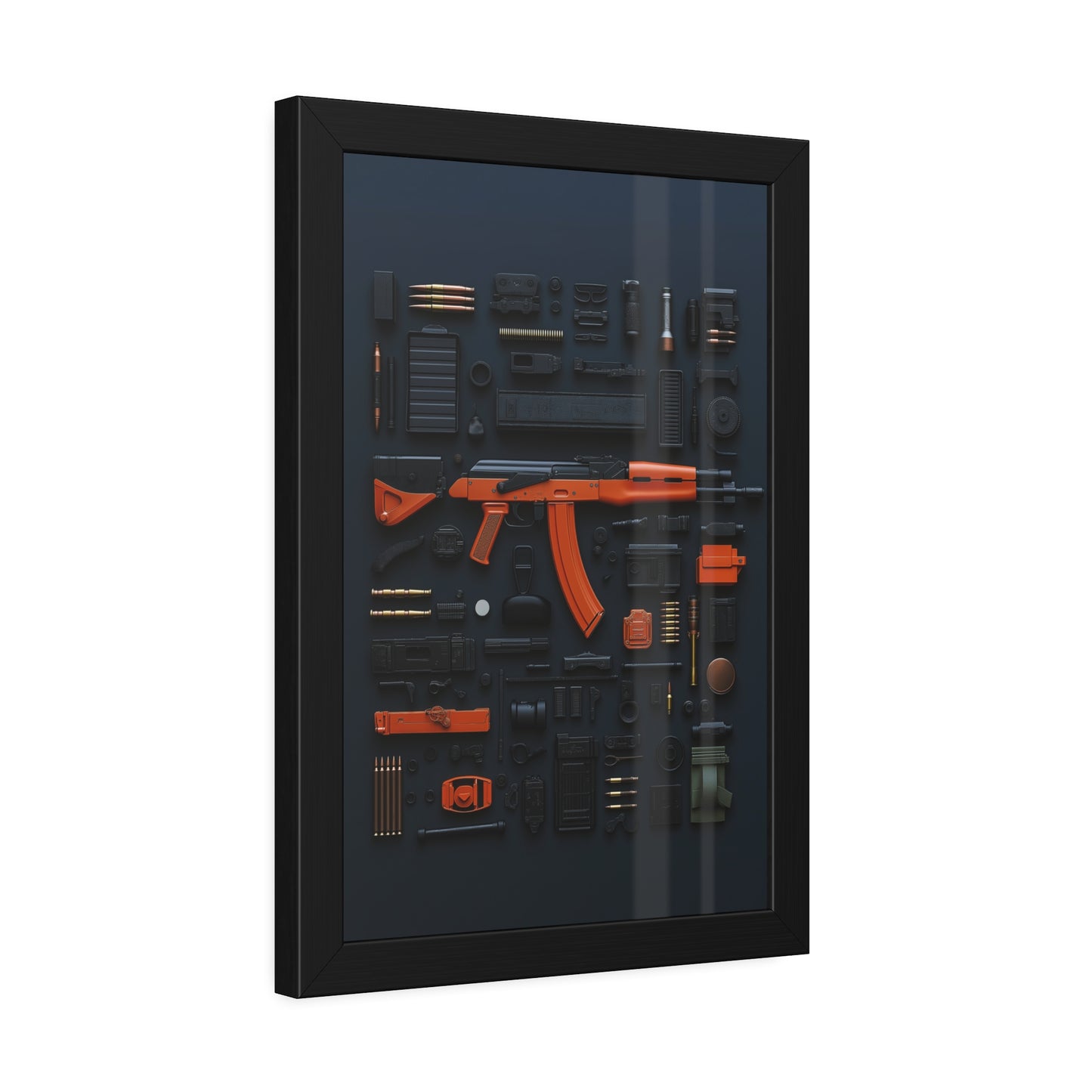 AK47 Framed Poster US