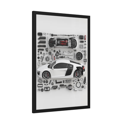 Audi r8 Framed Poster US