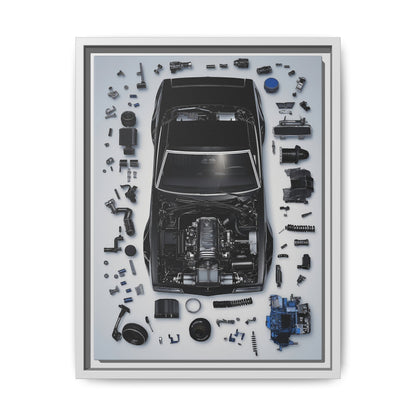 Chevrolet Chevelle SS Framed Canvas