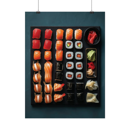 Sushi Rolled Poster