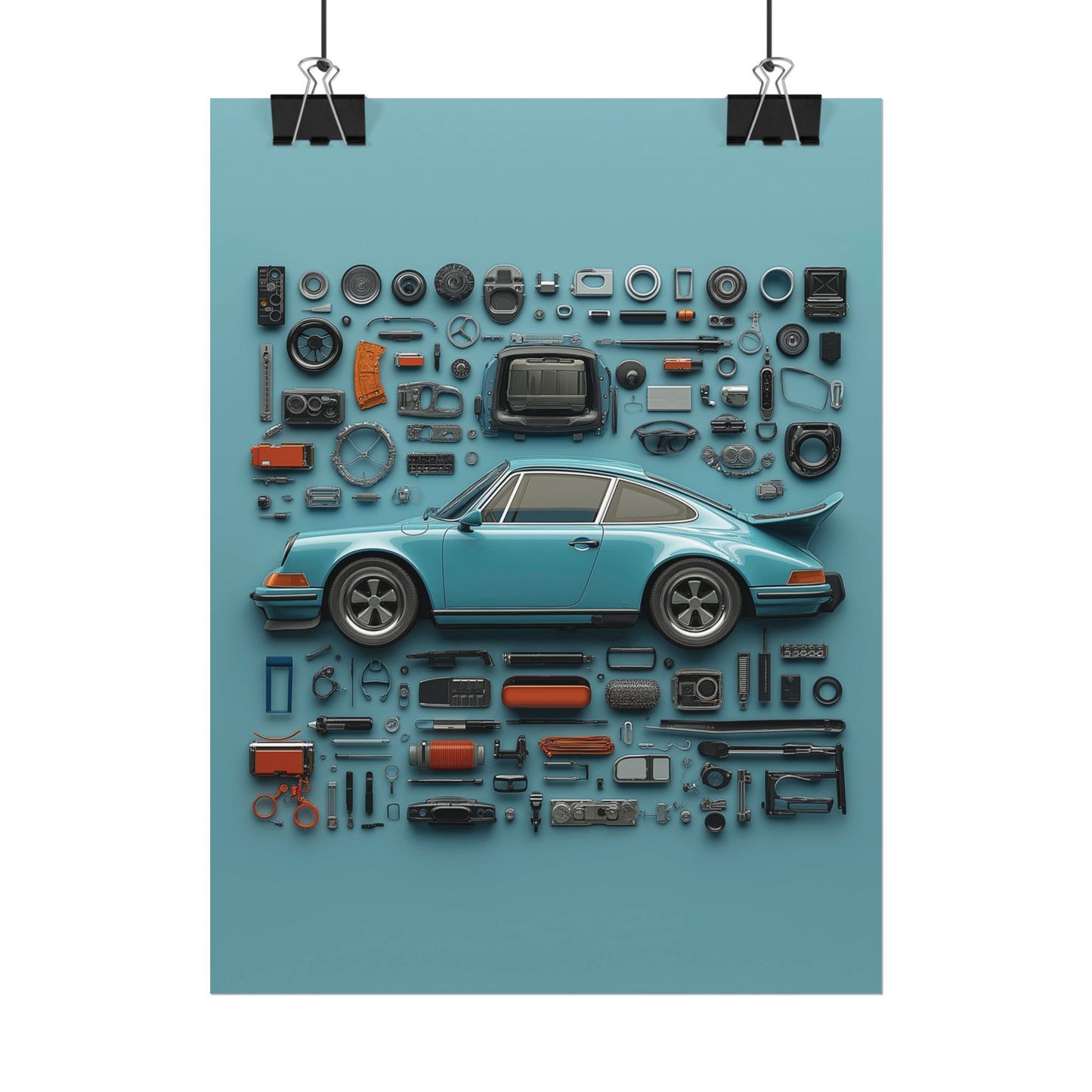 Porsche 911 G Classic Rolled Poster