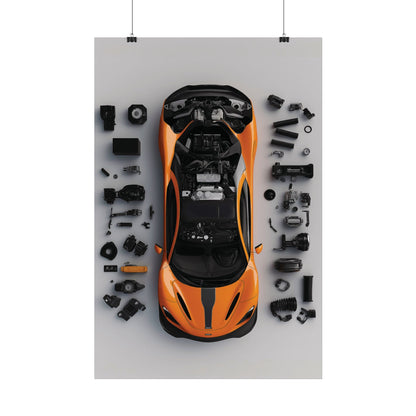 McLaren 765LT Rolled Poster