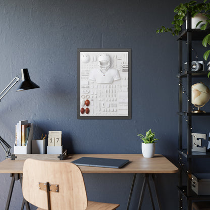 American Football Framed Poster US