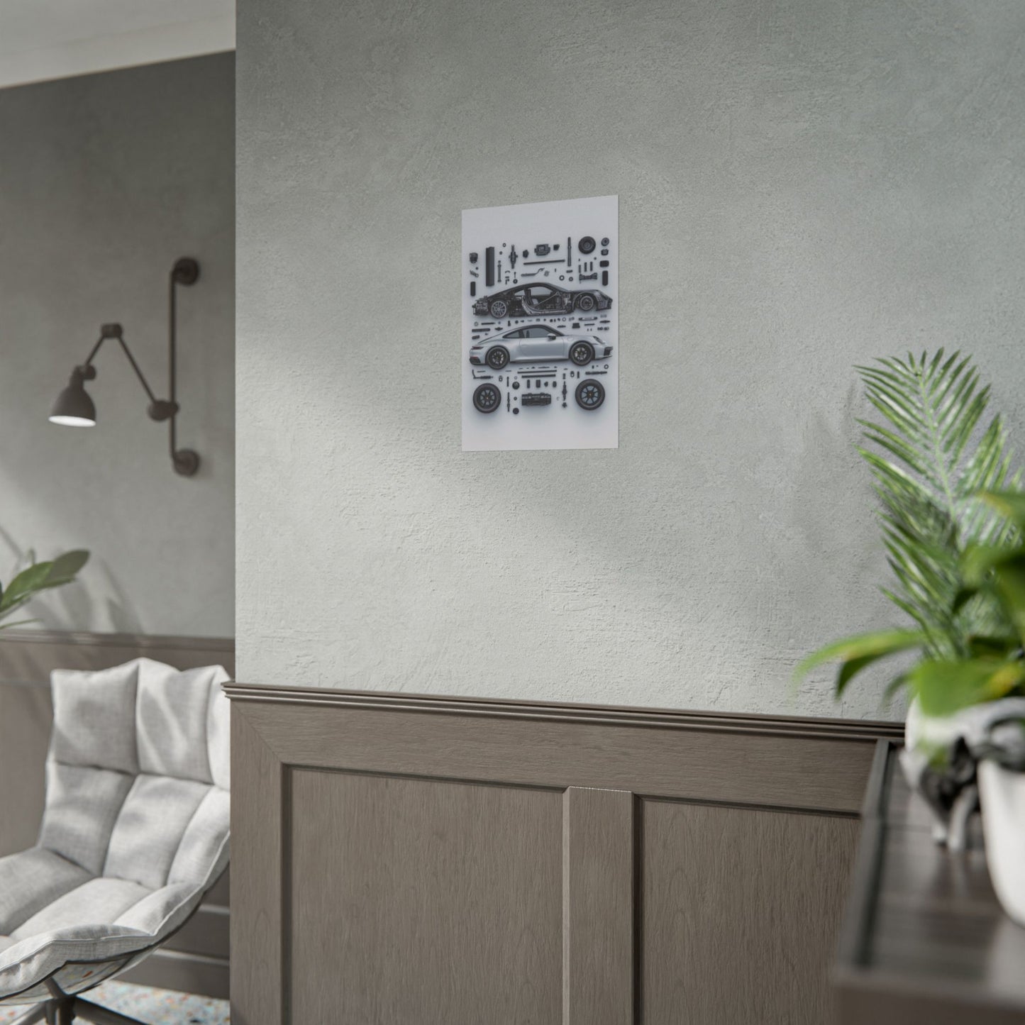 Porsche 911 992 Rolled Poster