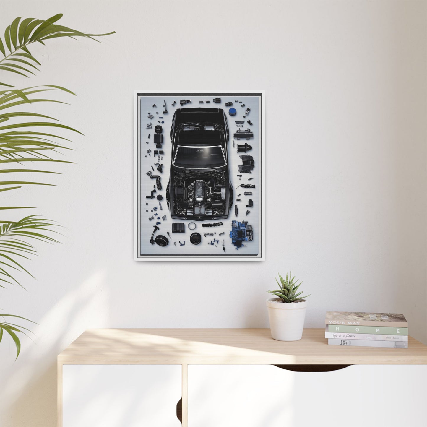 Chevrolet Chevelle SS Framed Canvas