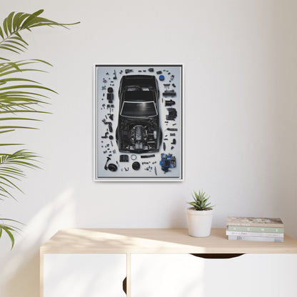 Chevrolet Chevelle SS Framed Canvas