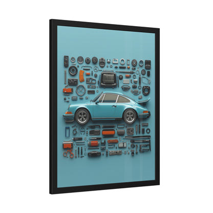 Porsche 911 G Classic Framed Poster US