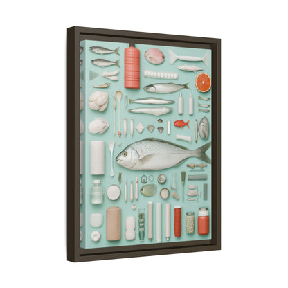Fish Framed Canvas