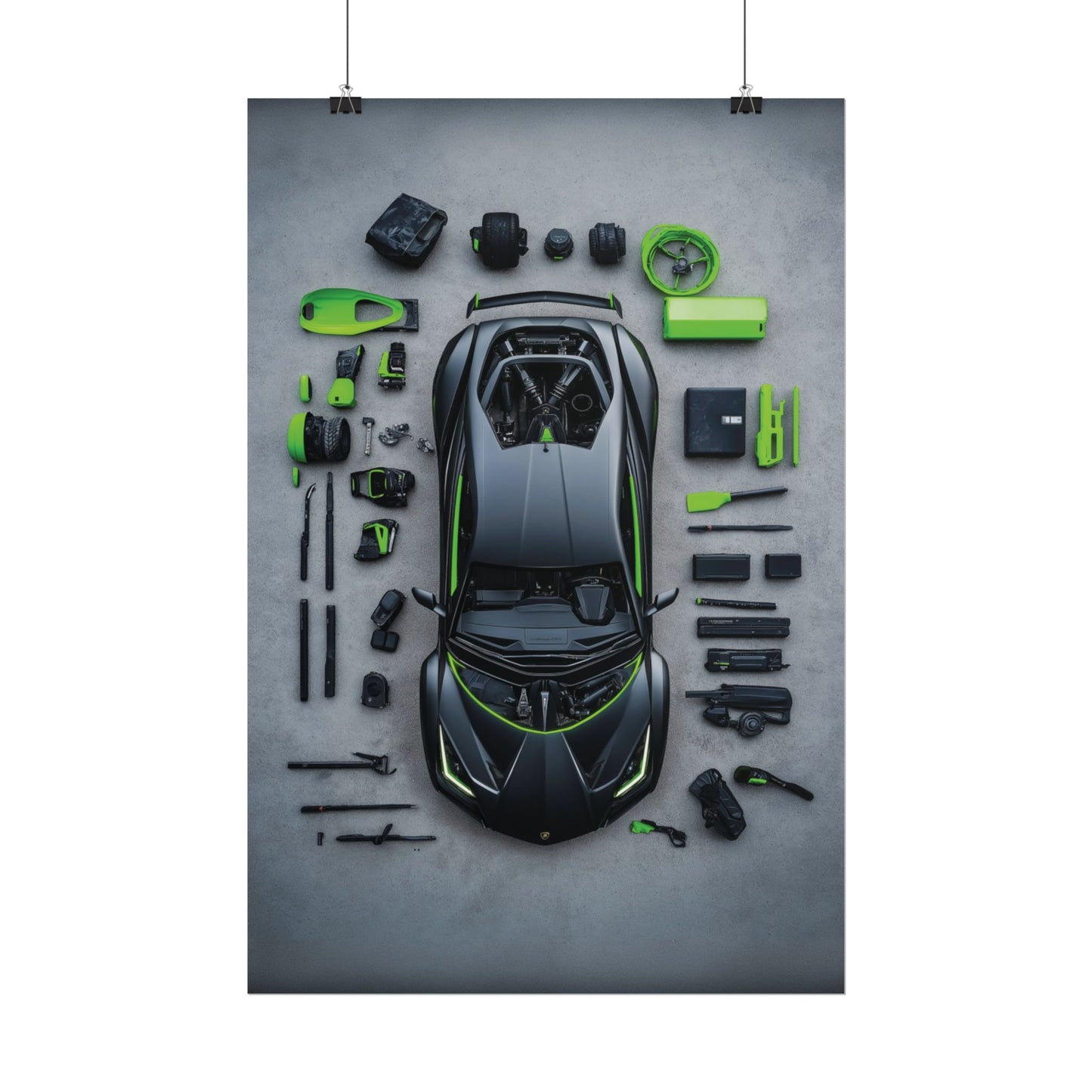 Lamborghini Rolled Poster