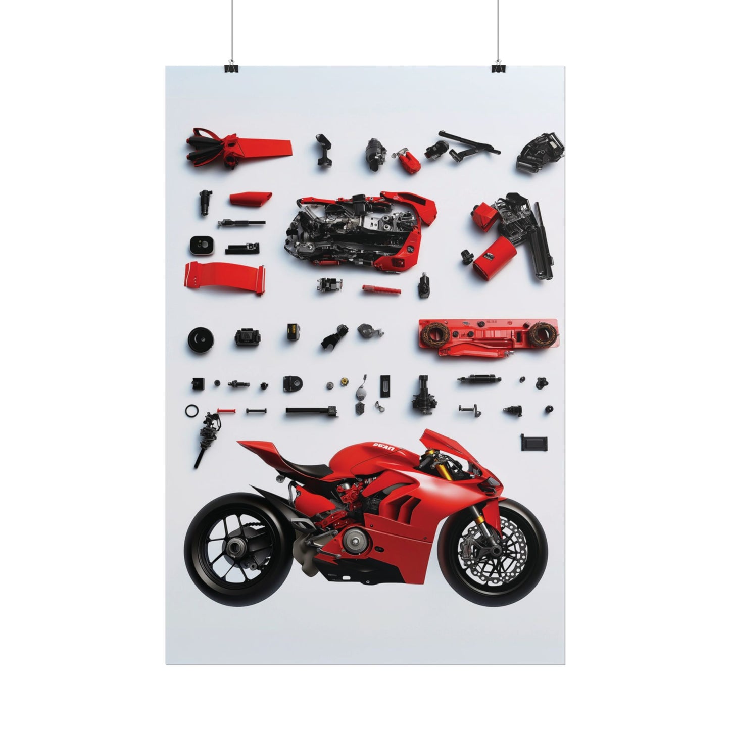 Ducati Rolled Poster