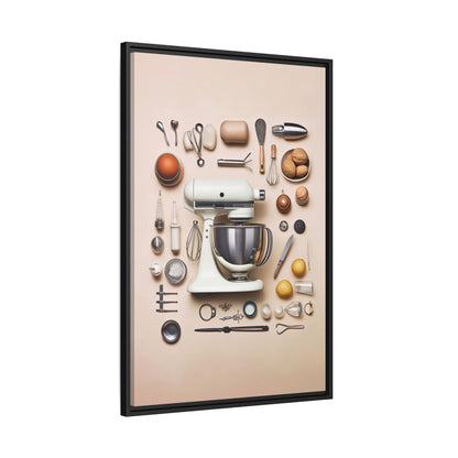 Shaker Shaker Framed Canvas