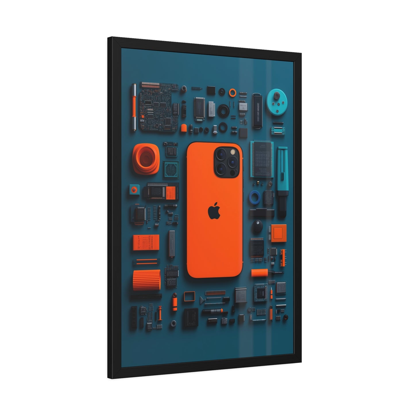 Phone Framed Poster US