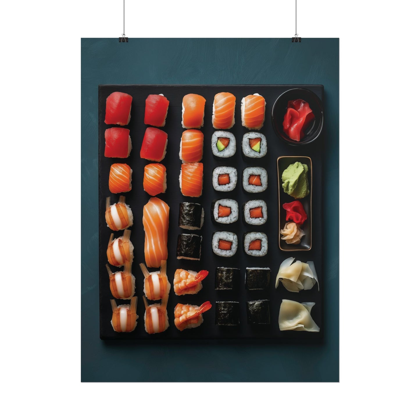 Sushi Rolled Poster